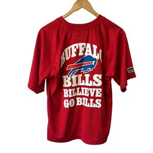 NFL Zara Buffalo Bills Football Red Kids Tee Jersey 11/12 Years